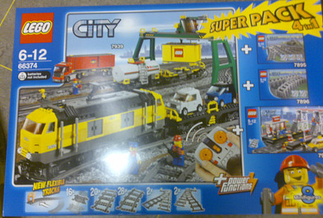 LEGO 66374 City Bundle Pack, Super Pack 4 in 1 (Sets 7895, 7896, 7937, and 7939)