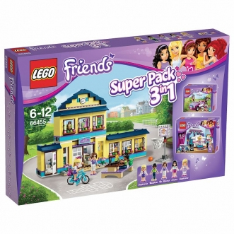 LEGO 66455 Friends Bundle Pack, Super Pack 3 in 1 (Sets 41004, 41005, and 41013)