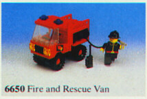 LEGO 6650 Fire and Rescue Van