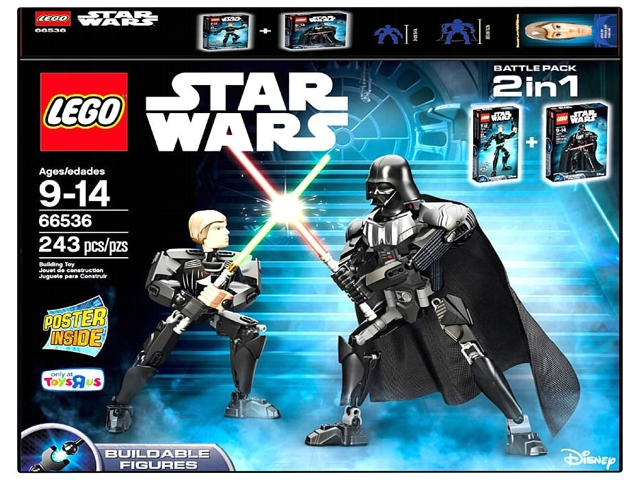 LEGO 66536 Star Wars Bundle Pack, Battle Pack 2 in 1 (Sets 75110 and 75111)