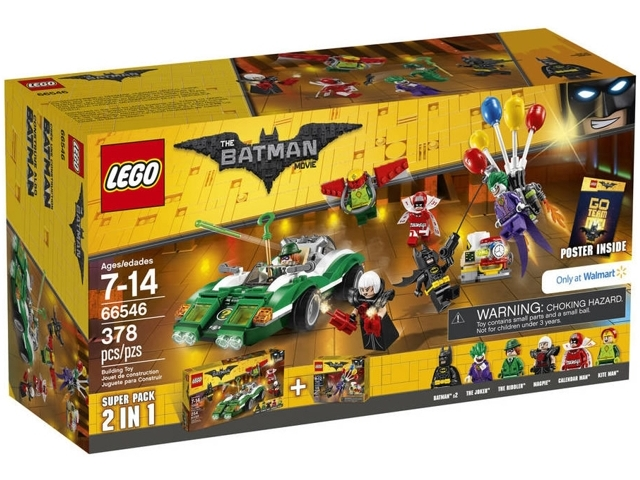 LEGO 66546 Super Heroes Bundle Pack, The LEGO Batman Movie, Super Pack 2 in 1 (Sets 70900 and 70903)