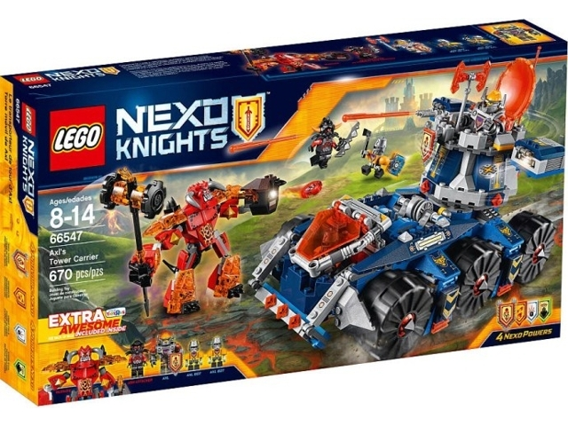LEGO 66547 Axl's Tower Carrier, Extra Awesome Edition