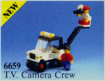LEGO 6659 T.V. Camera Crew