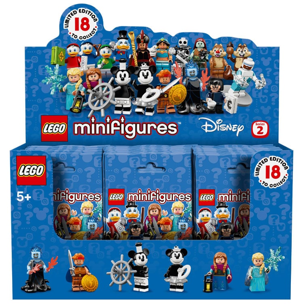 LEGO 66604 Minifigure, Disney, Series 2 (Box of 60)