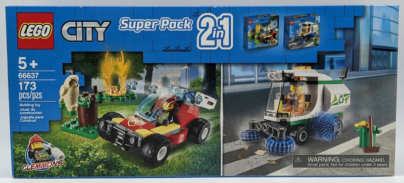 LEGO 66637 City Bundle Pack, Super Pack 2 in 1 (Sets 60247 and 60249)