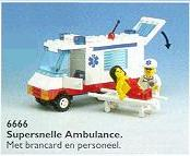 LEGO 6666 Ambulance