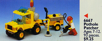 LEGO 6667 Pothole Patcher
