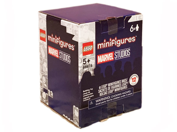 LEGO 66678 Minifigure, Marvel Studios, Series 1 (Box of 6)