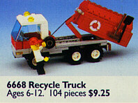 LEGO 6668 Recycle Truck