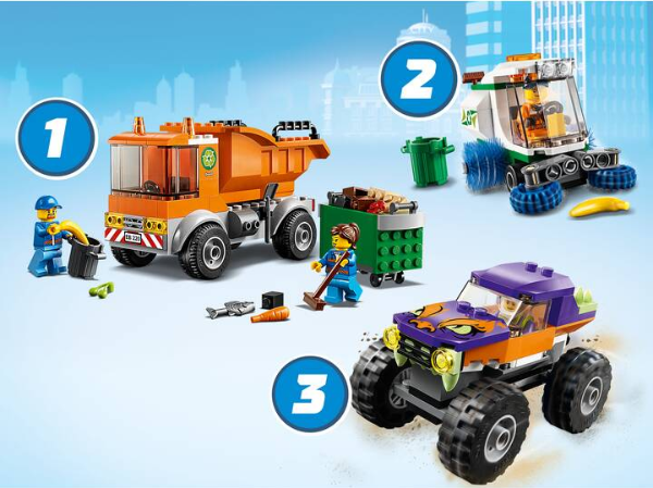 LEGO 66686 City Bundle Pack (Sets 60220, 60249, and 60251)