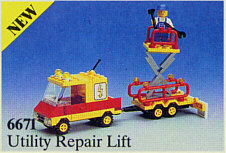LEGO 6671 Utility Repair Lift