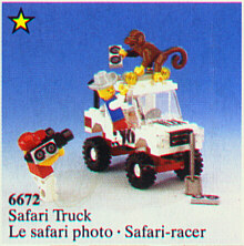 LEGO 6672 Safari Off-Road Vehicle (Safari Off Road Vehicle/Safari Truck)