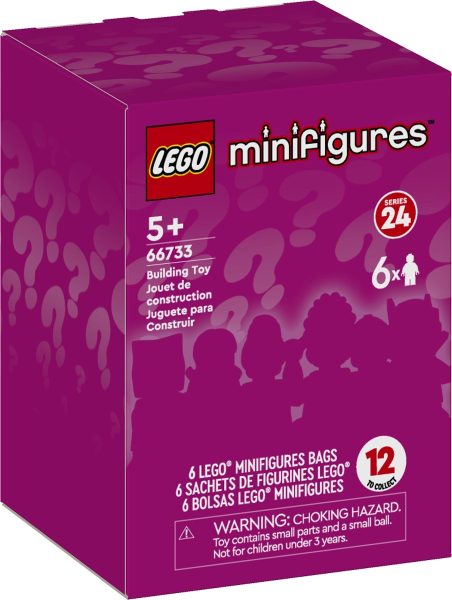 LEGO 66733 Minifigure, Series 24 (Box of 6)