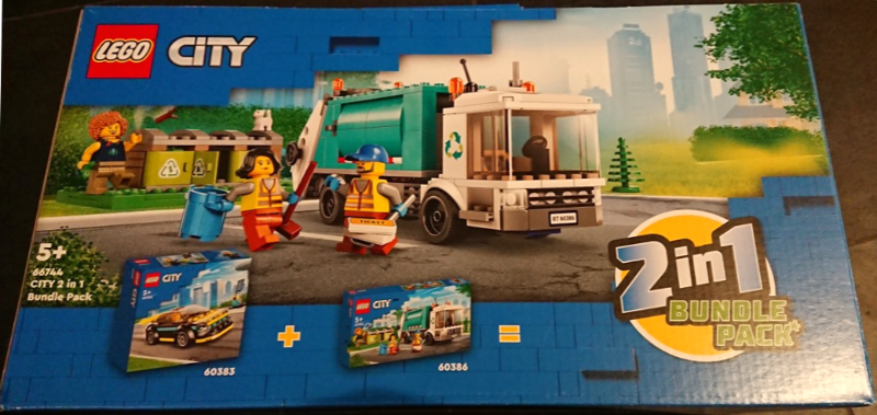 LEGO 66744 City Bundle Pack, 2 in 1 (Sets 60383 and 60386)
