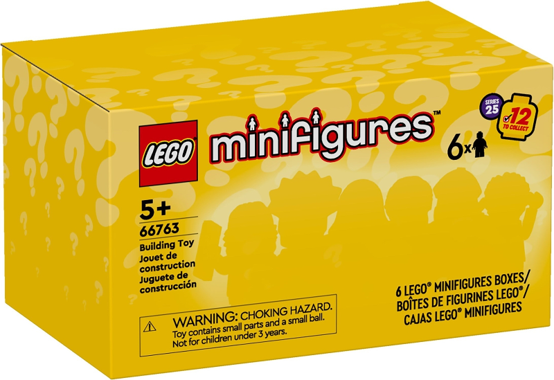 LEGO 66763 Minifigure, Series 25 (Box of 6)