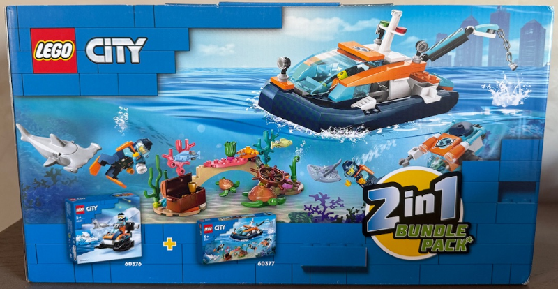 LEGO 66768 City Bundle Pack, 2 in 1 (Sets 60376 and 60377)