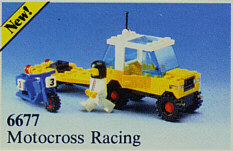 LEGO 6677 Motocross Racing