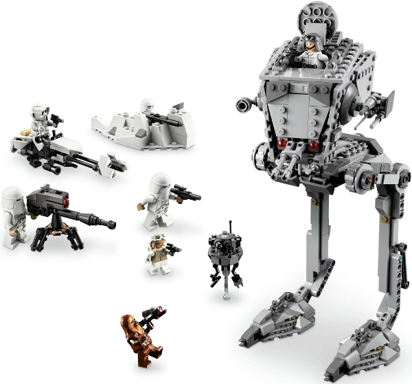 LEGO 66775 Star Wars Bundle Pack, 2 in 1 Hoth Battle Gift Set (Sets 75320 and 75322) - Hoth Combo Pack