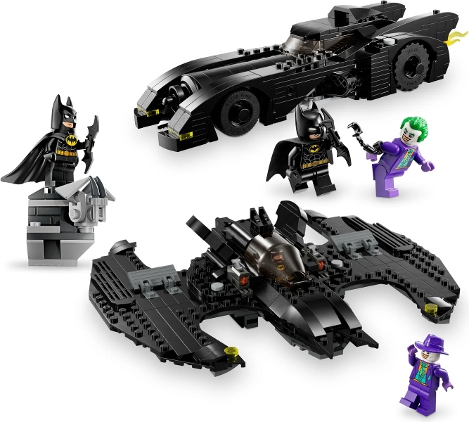 LEGO 66790 Super Heroes Bundle Pack, Batman, 3 in 1 Gift Set (Sets 30653, 76224, and 76265) - Batman vs. The Joker Gift Set