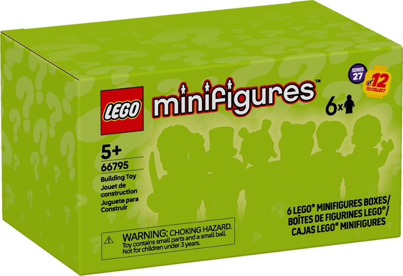 LEGO 66795 Minifigure, Series 27 (Box of 6)