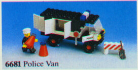 LEGO 6681 Police Van