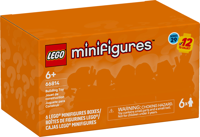 LEGO 66814 Minifigure, Series 29 (Box of 6)