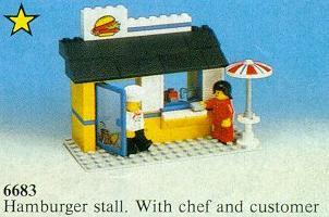 LEGO 6683 Burger Stand