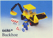 LEGO 6686 Backhoe