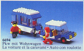 LEGO 6694 Car with Camper