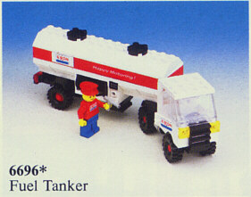 LEGO 6696 Exxon Fuel Tanker