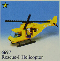 LEGO 6697 Rescue-I Helicopter