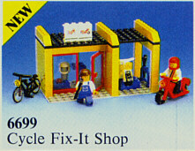 LEGO 6699 Cycle Fix-It Shop