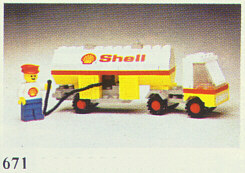 LEGO 671 Shell Fuel Pumper