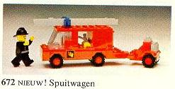 LEGO 672 Fire Engine