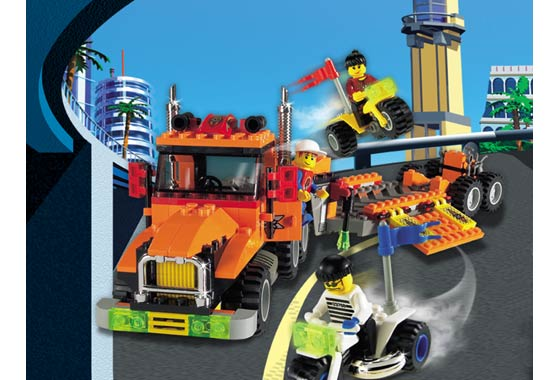 LEGO 6739 Truck and Stunt Trikes