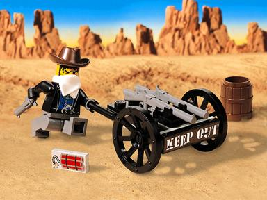 LEGO 6791 Bandit's Wheelgun polybag
