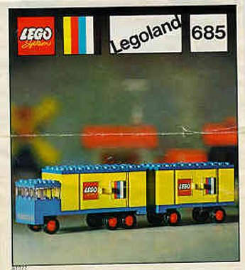 LEGO 685 Truck with Trailer