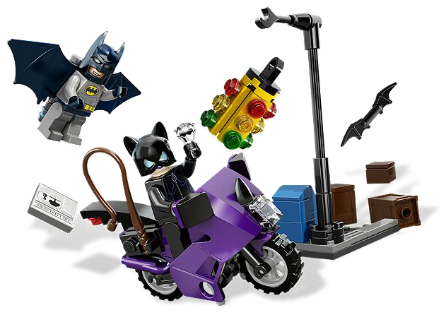 LEGO 6858 Catwoman Catcycle City Chase