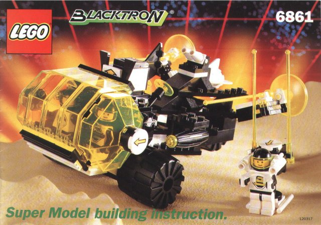 LEGO 6861-2 Blacktron Super Vehicle (Super Model instructions)