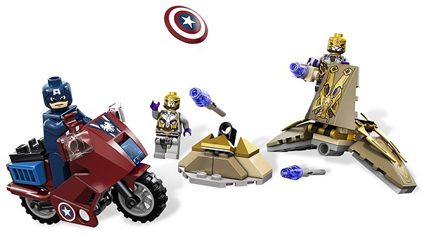 LEGO 6865 Captain America's Avenging Cycle