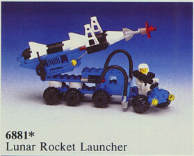 LEGO 6881 Lunar Rocket Launcher