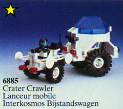 LEGO 6885 Saturn Base Main Team (Crater Crawler)
