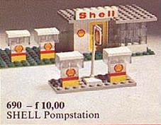 LEGO 690 Shell Station