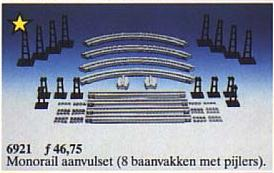 LEGO 6921 Monorail Accessory Track