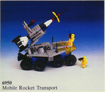 LEGO 6950 Mobile Rocket Transport