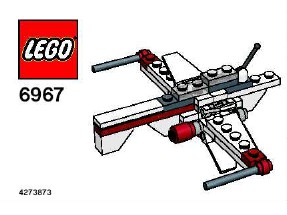 LEGO 6967-2 ARC-170 Starfighter - Mini - Korean Duracell promo package with 8 AA batteries