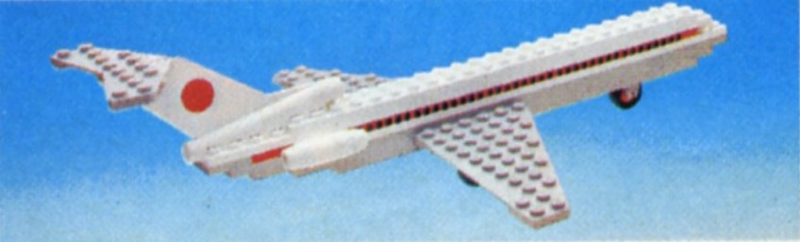 LEGO 698 JAL Boeing 727