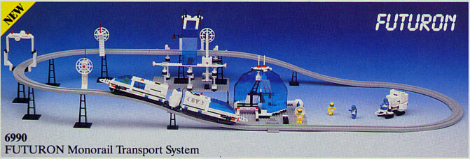 LEGO 6990 Futuron Monorail Transport System