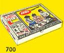 LEGO 700-2 Wooden Storage Box, Empty