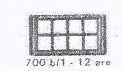LEGO 700.B.1 Individual 1 x 4 x 2 Window (without glass)